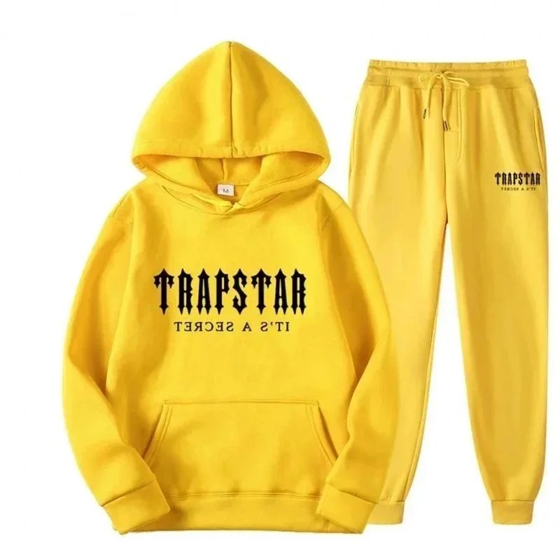 Trapstar It's A Secret White Hoodie and Sweatpants Set - 12