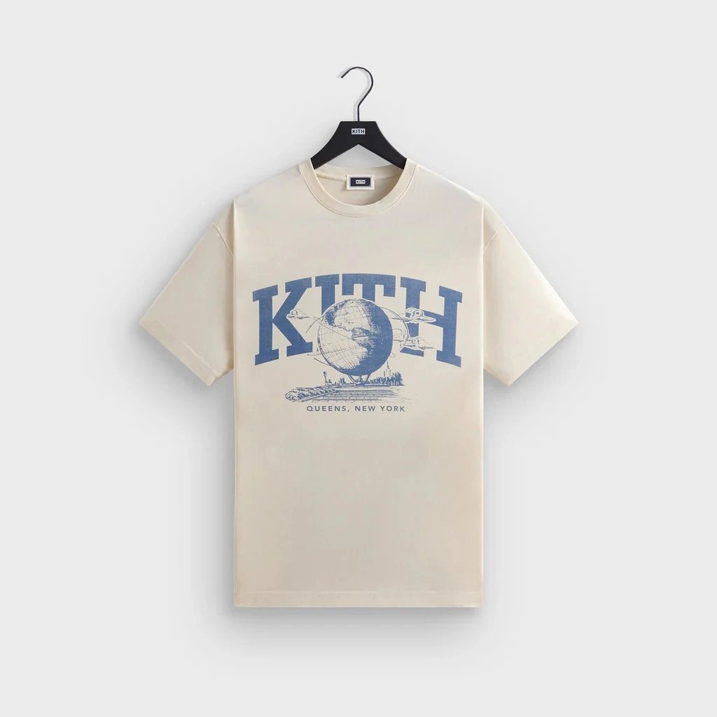 Kith T-Shirts Graphic Short-Sleeve T-Shirt — K 308 Apricot color