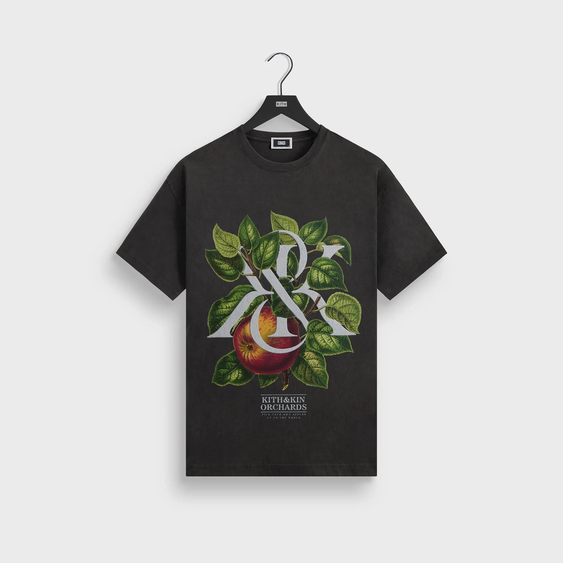 Kith T-Shirts Graphic Short-Sleeve T-Shirt — K 309 Black