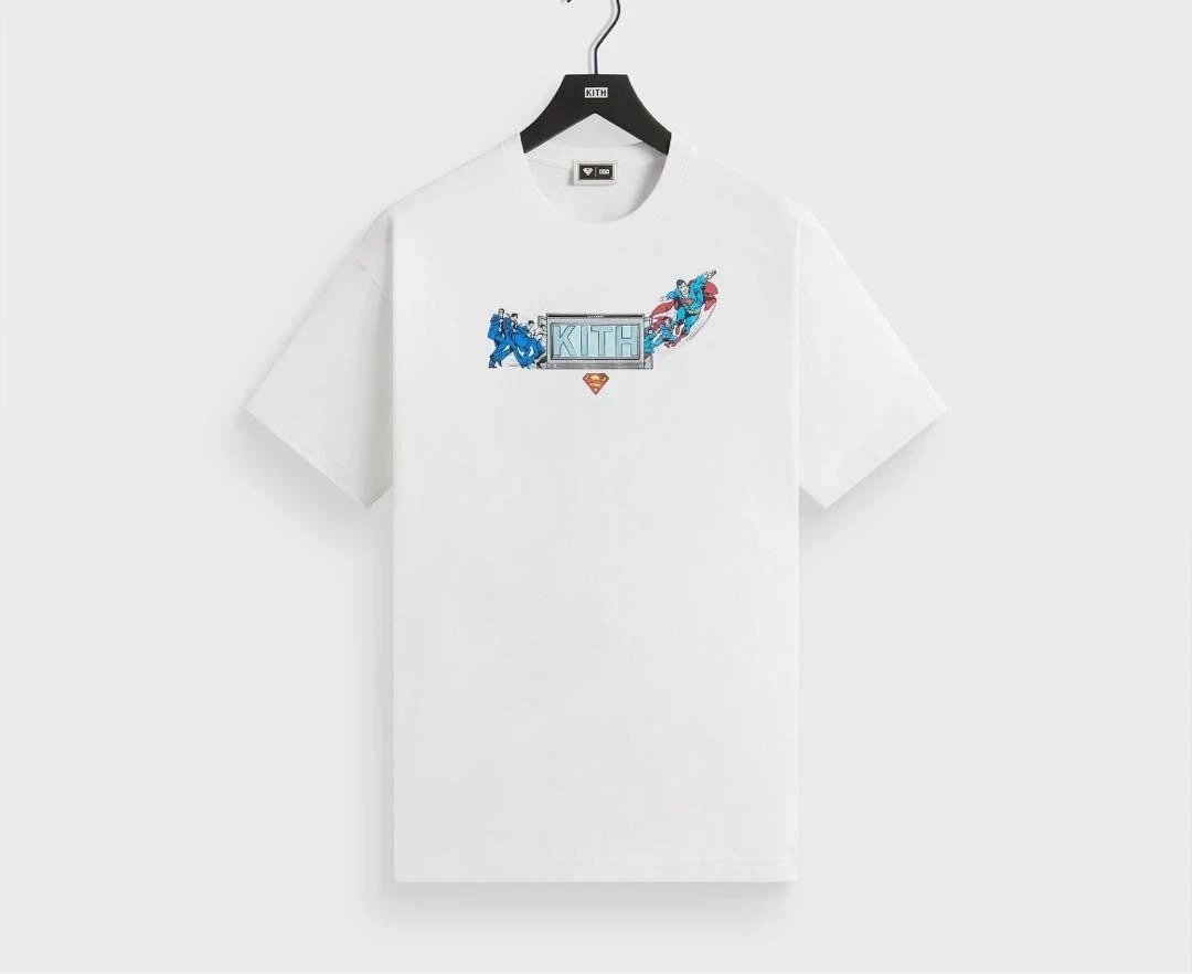 Kith T-Shirts Graphic Short-Sleeve T-Shirt — K-323 white