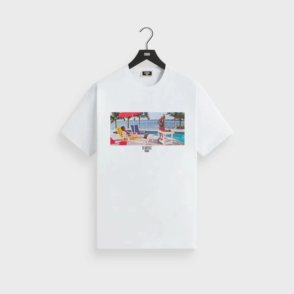 Kith T-Shirts Graphic Short-Sleeve T-Shirt — K-333 white