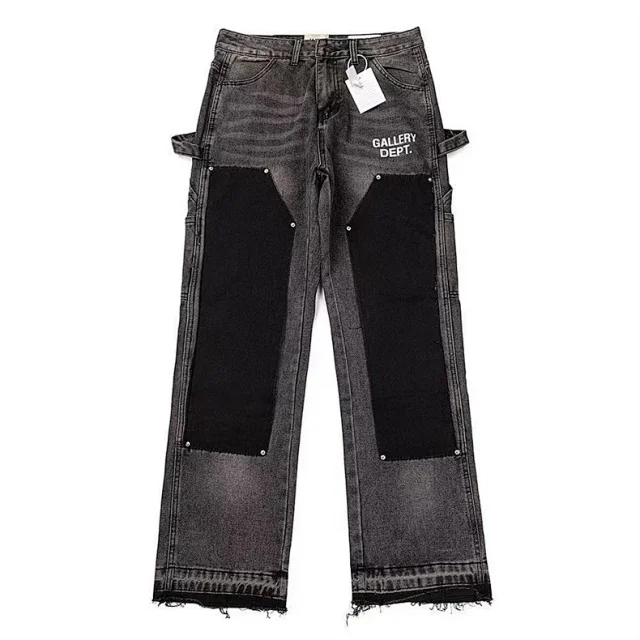 Unbranded Jeans Wide-leg distressed patchwork product detail image 12