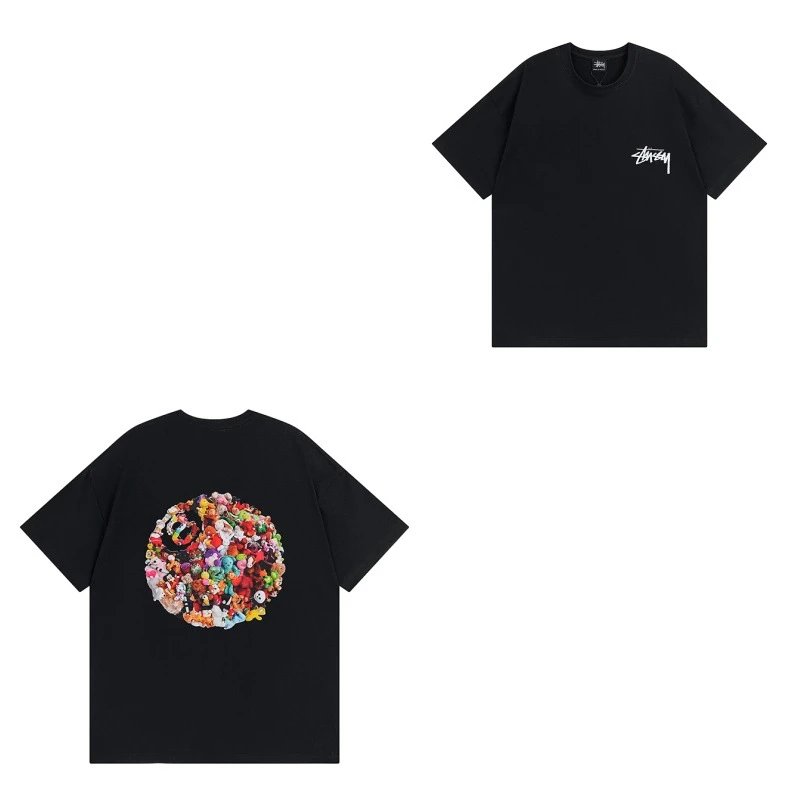 Stussy T-Shirts TS3K-1 — 946 black