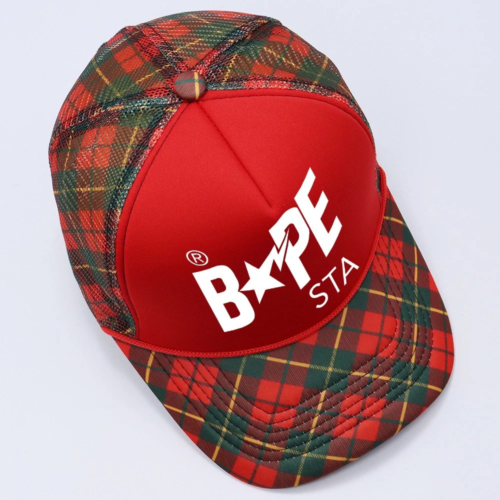 A Bathing Ape Hats BAPE STA Camouflage Baseball Cap — #-23