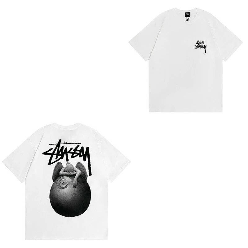 Stussy T-Shirts TS3K-1 — 934 white