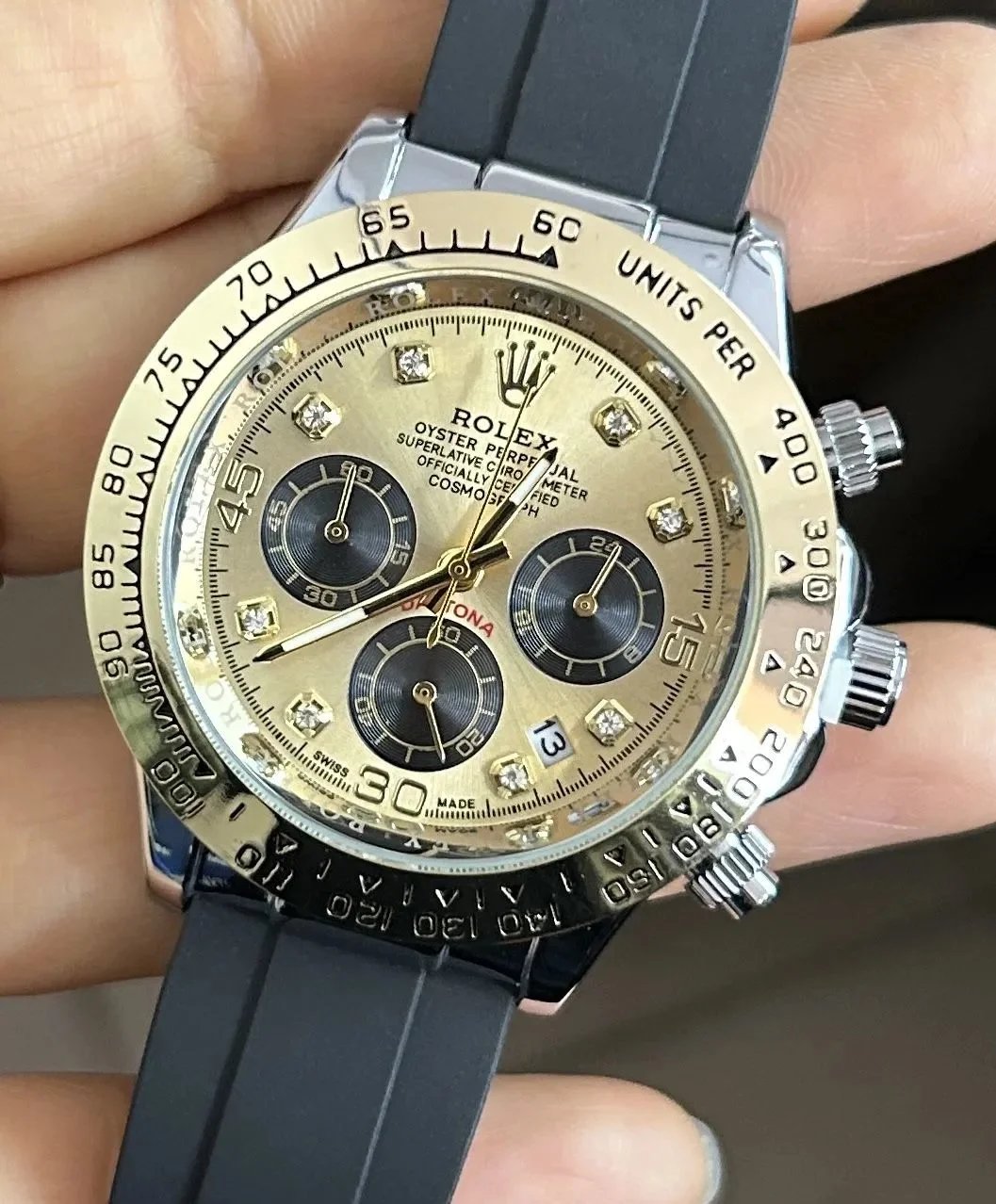 Rolex Oyster Perpetual Cosmograph Daytona Skeleton Blue Mechanical Watch Watches - 10