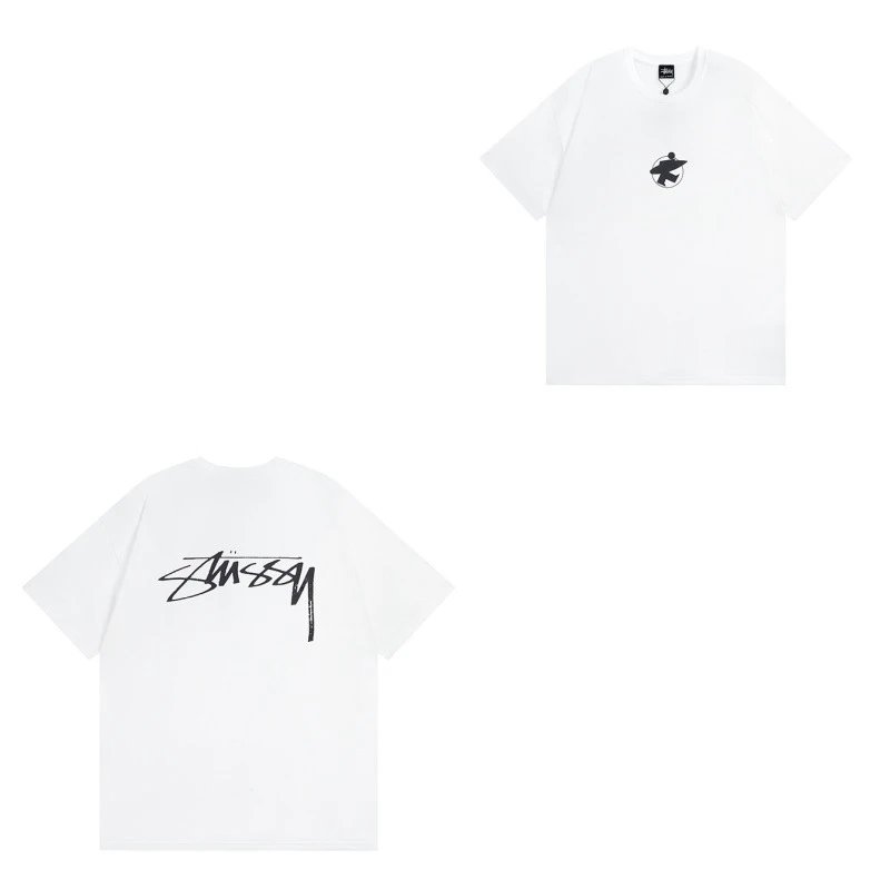 Stüssy T-Shirts TS3K-1 Dice Graphic — 957 white