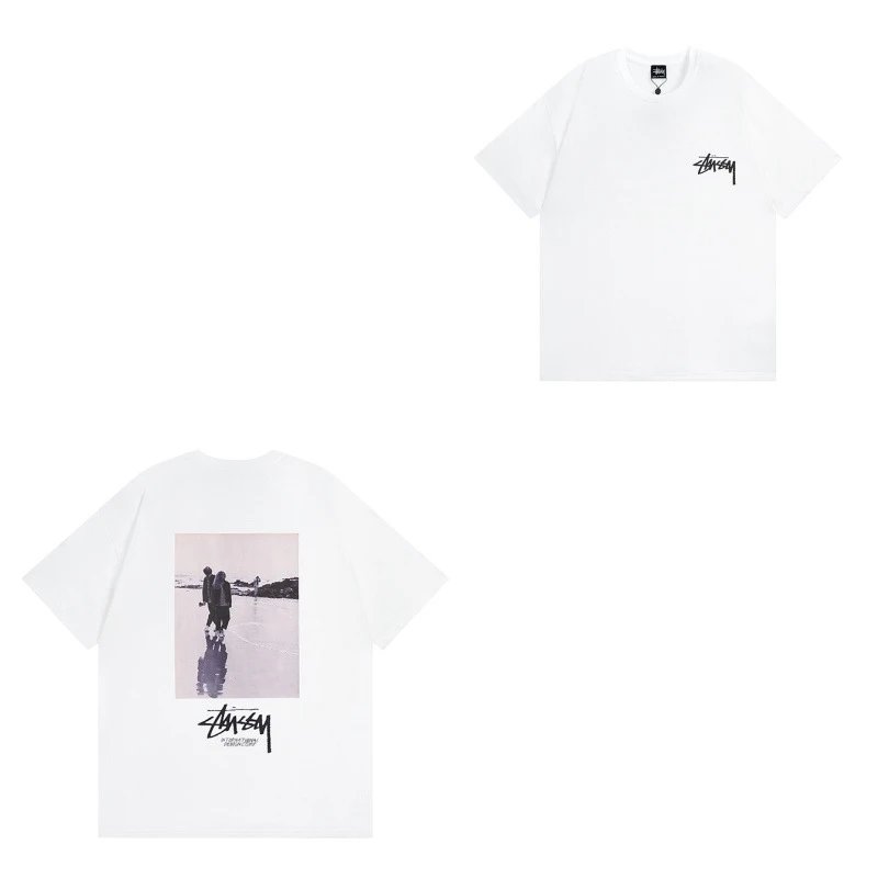 Stussy T-Shirts TS3K-1 — 942 white