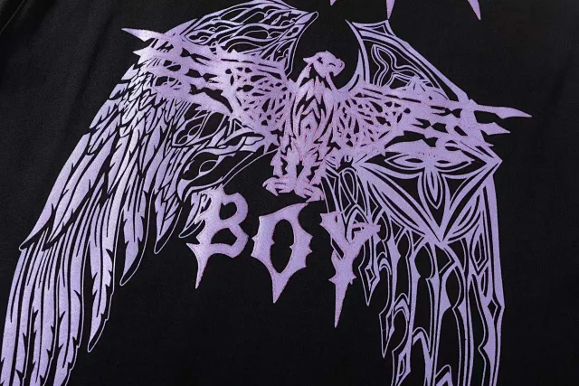 BOY London T-Shirts Eagle and wing graphic short-sleeve T-shirt product detail image 26