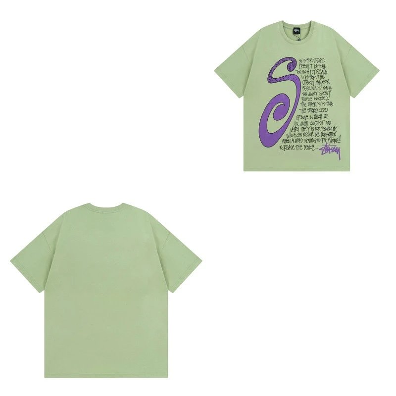 Stüssy T-Shirts TS3K-1 Dice Graphic — 951 green