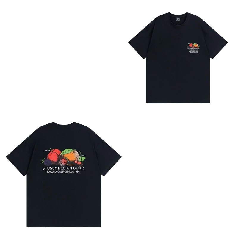 Stüssy T-Shirts TS3K-1 Dice Graphic — 955 black