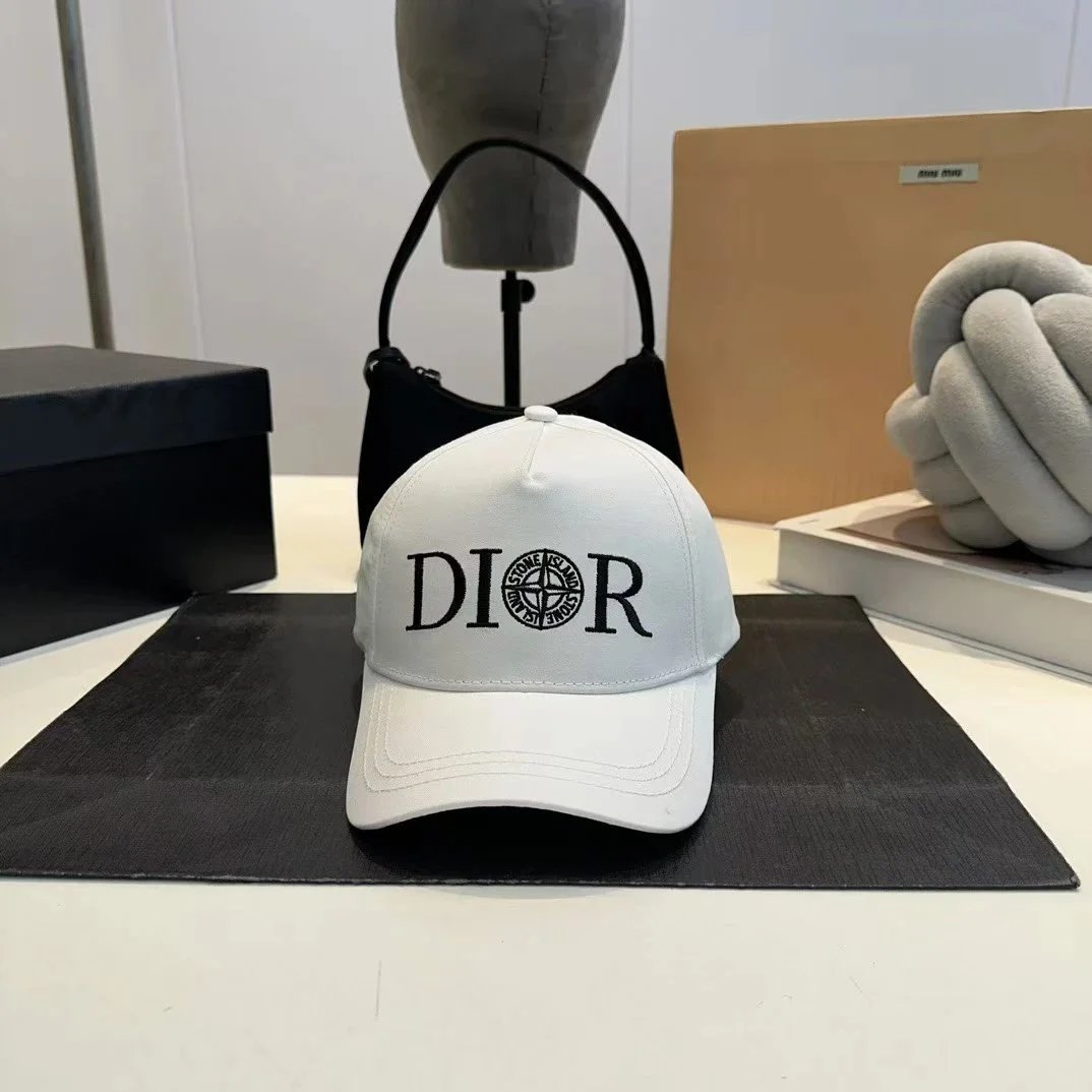 Dior Hats Oblique Monogram Baseball Cap with Leather Brim image 11