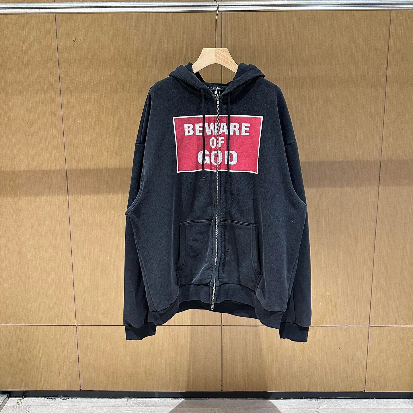 Project G/R Hoodies & Sweatshirts Distressed Zip-Up Hoodie image 4