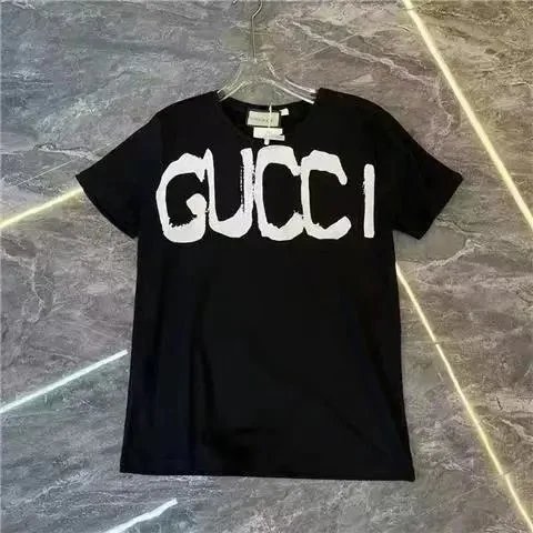 Gucci T-Shirts Logo Graphic — 24 black