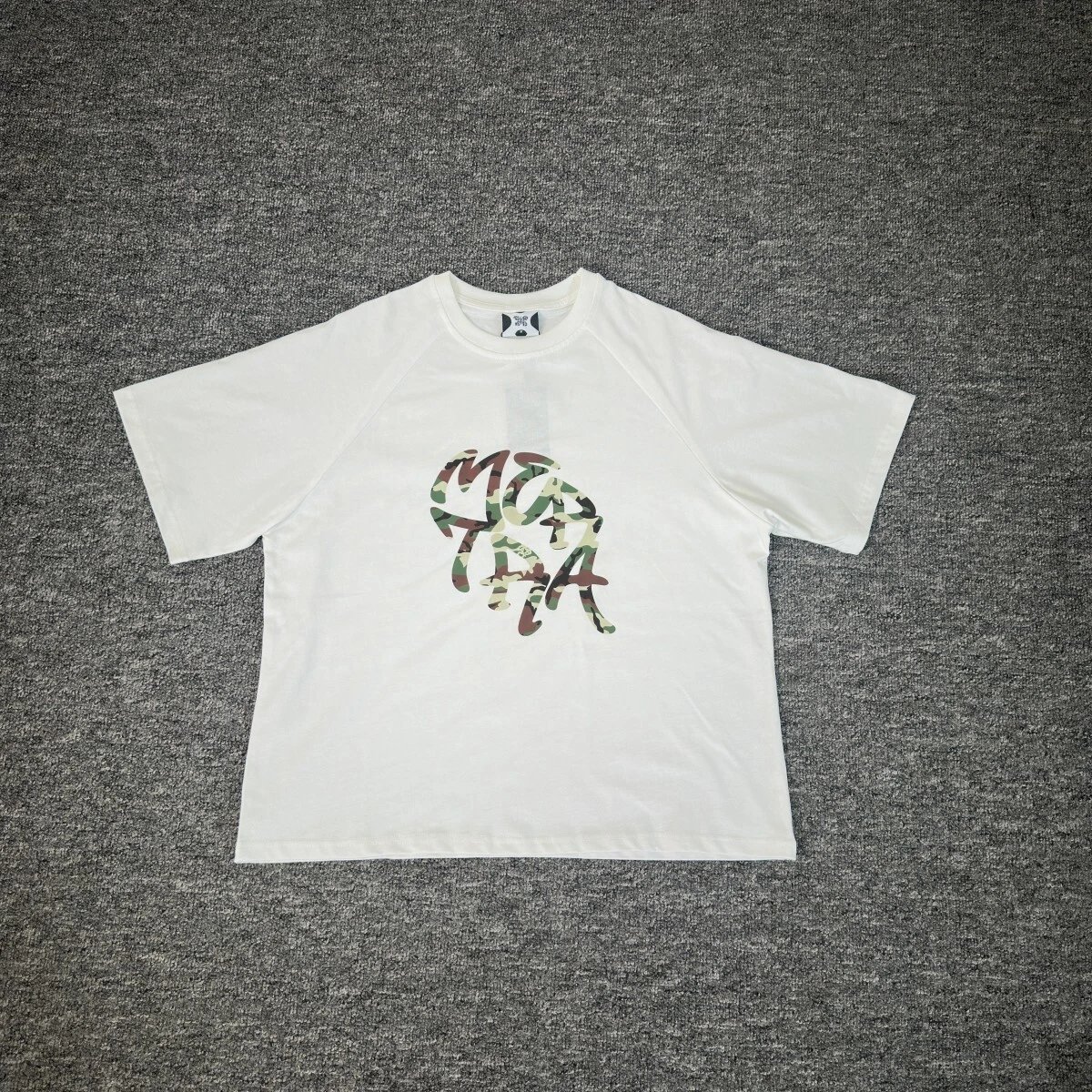 Unbranded T-Shirts Short-Sleeve Graphic T-Shirt — ME-6003 white