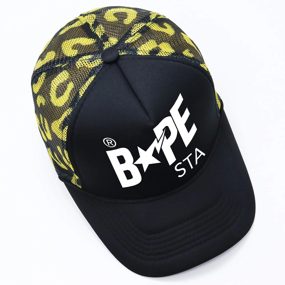 A Bathing Ape Hats BAPE STA Camouflage Baseball Cap — #-22