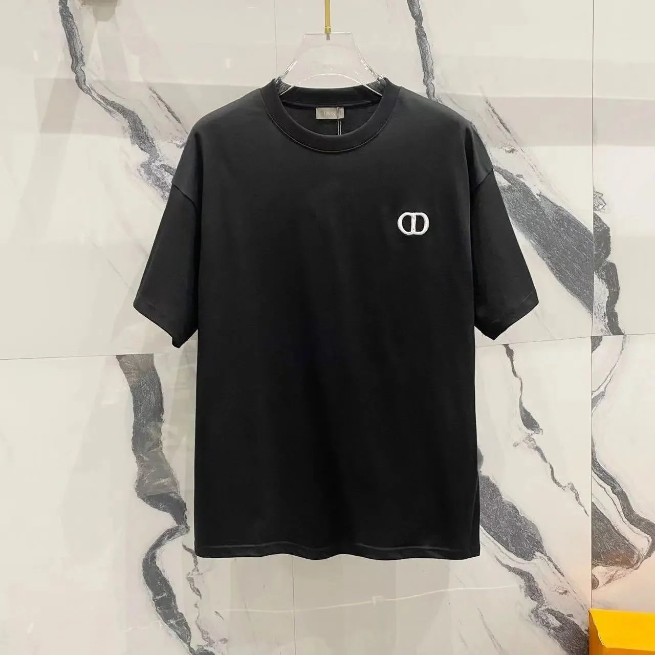 Dior T-Shirts Logo Embroidered — 1