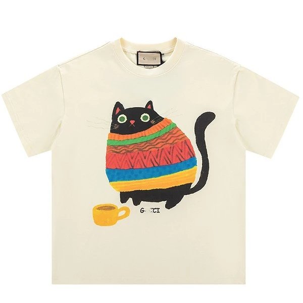 Gucci T-Shirts Animal Graphic Print image 5
