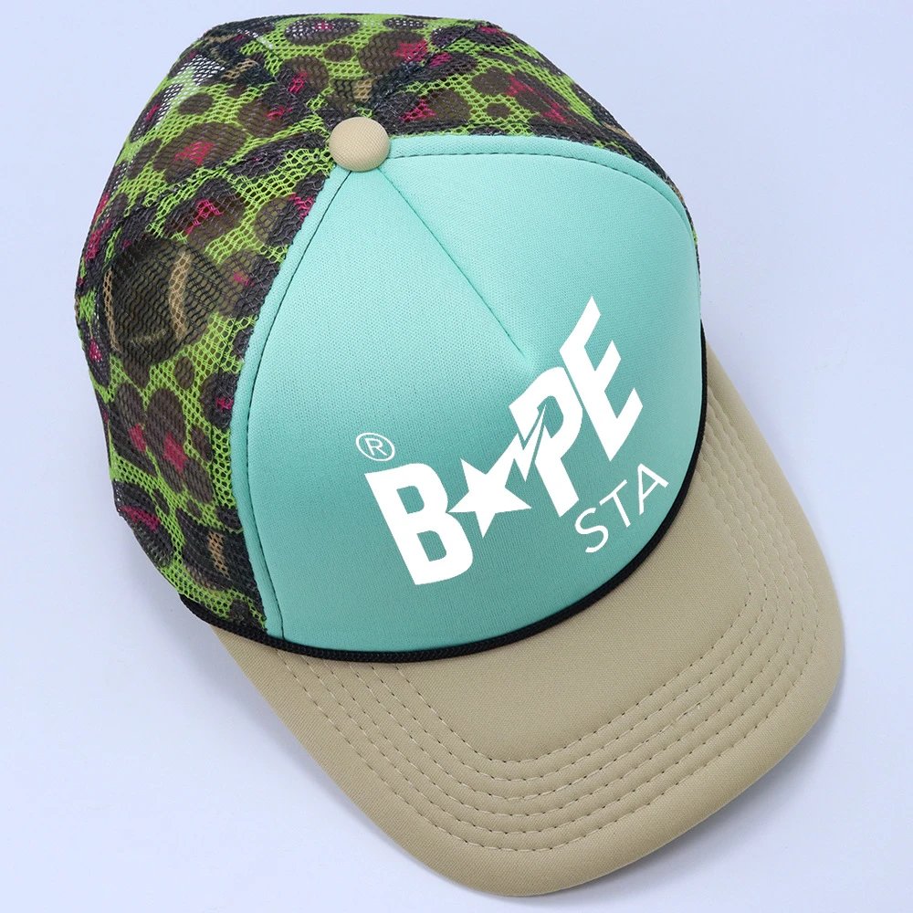 A Bathing Ape Hats BAPE STA Camouflage Baseball Cap — #-29