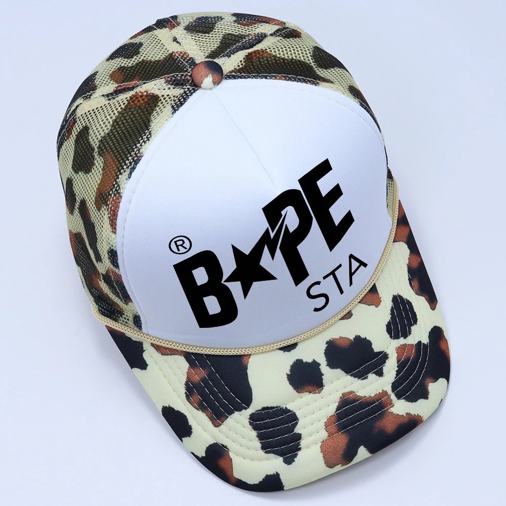 A Bathing Ape Hats BAPE STA Camouflage Baseball Cap — #-36