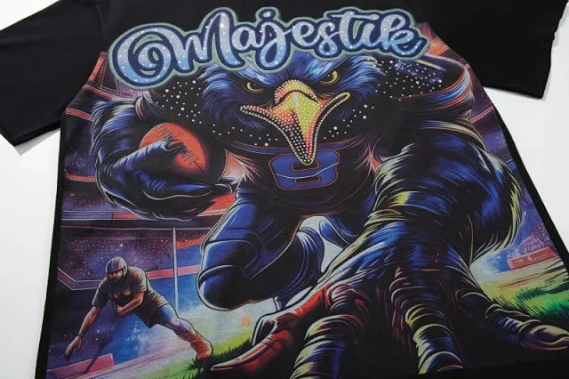 Majestik T-Shirts Graphic Print product detail image 6