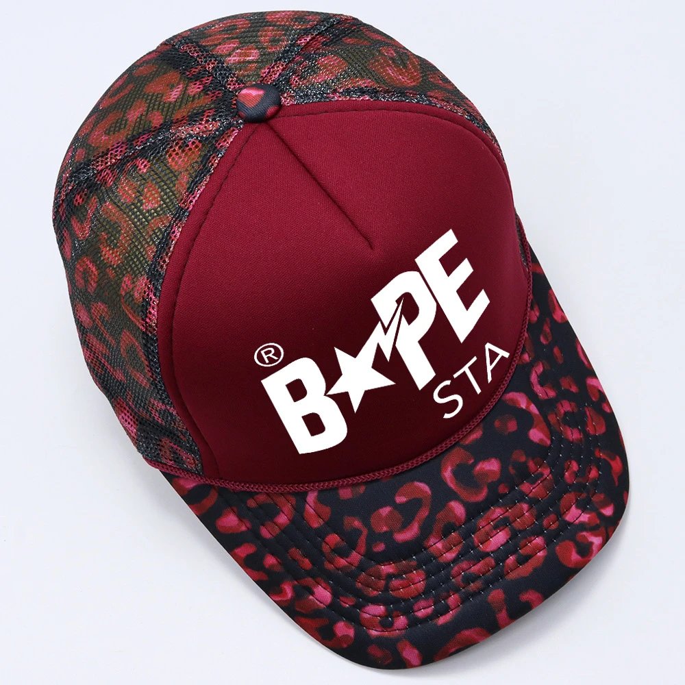 A Bathing Ape Hats BAPE STA Camouflage Baseball Cap — #-39