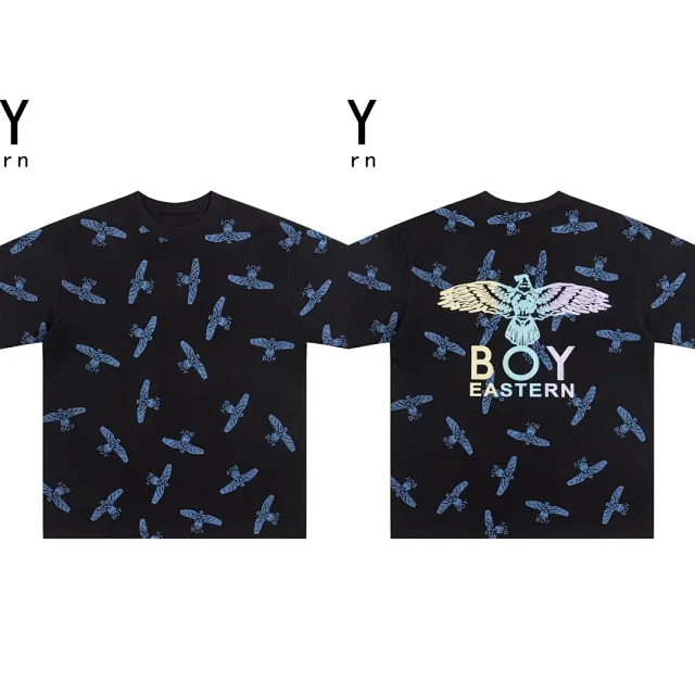 BOY London T-Shirts Eagle and wing graphic short-sleeve T-shirt product detail image 16