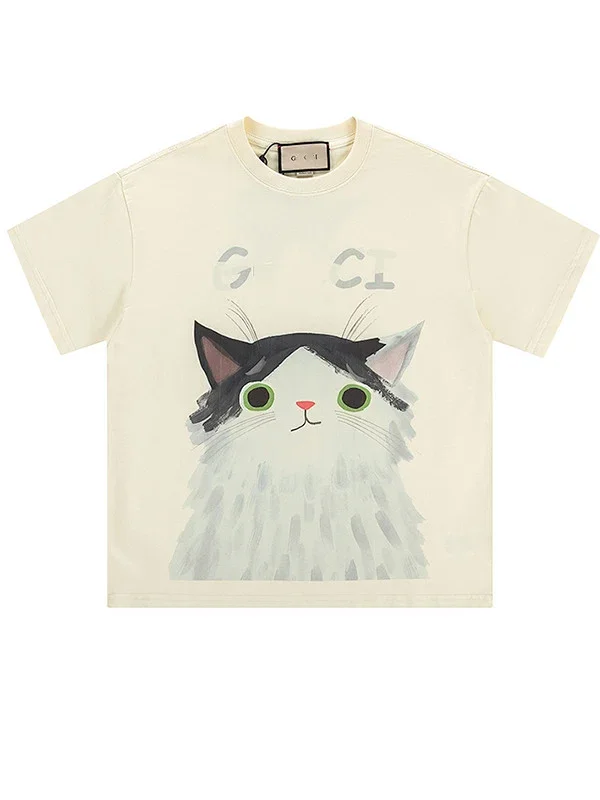 Gucci T-Shirts Animal Graphic Print product detail image 11