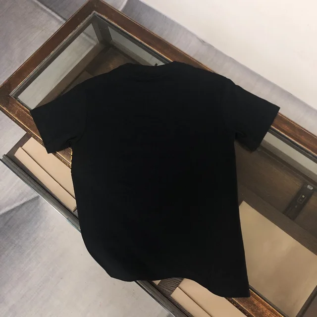 Fendi T-Shirts Short-Sleeve FF Logo Graphic T-Shirt product detail image 6