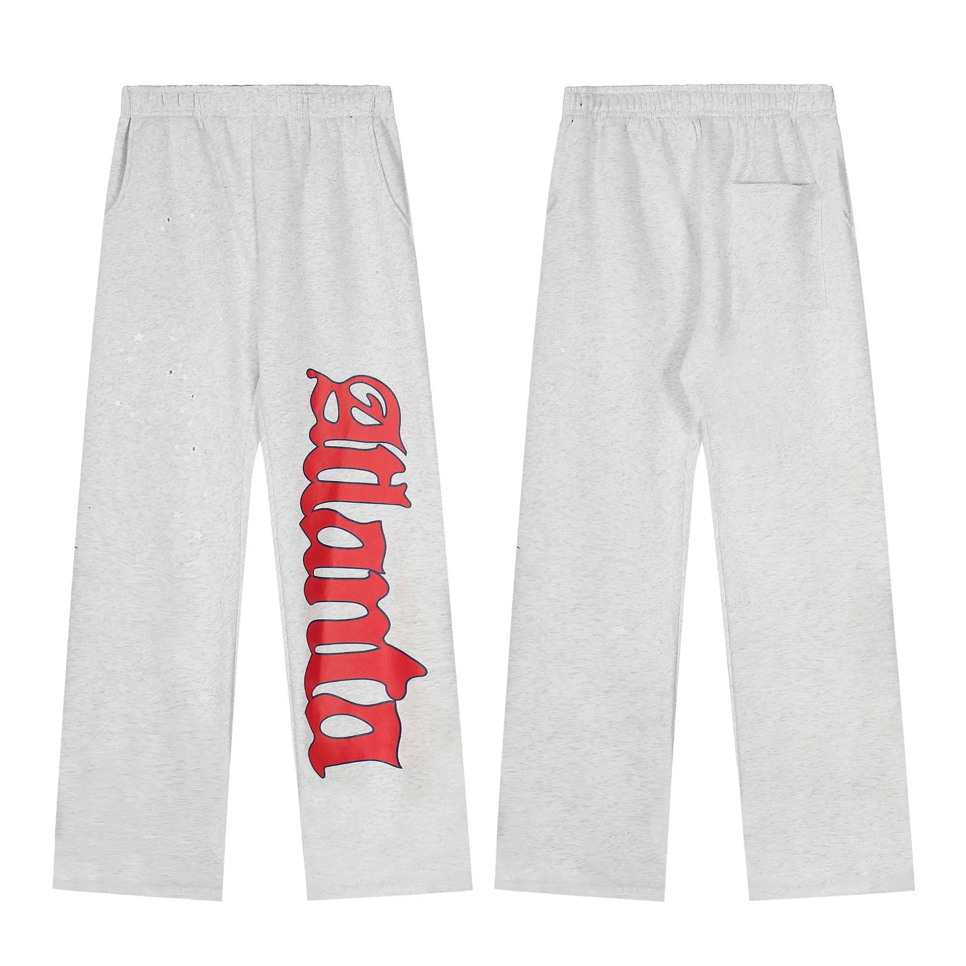 Sp5der Graphic Print Hoodie — 2640 white