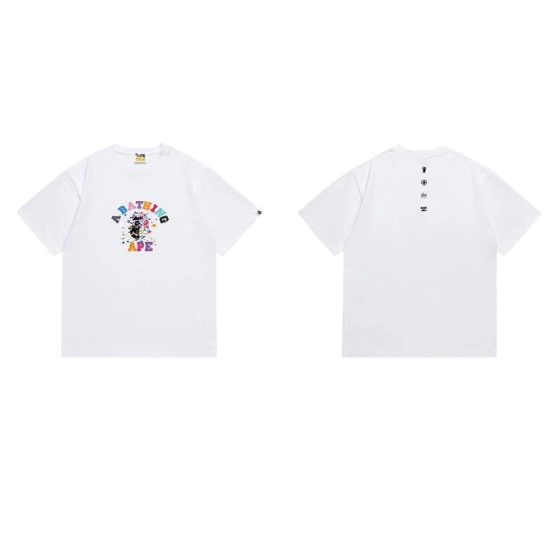 BAPE T-Shirts Graphic Print Crewneck T-Shirt image 3