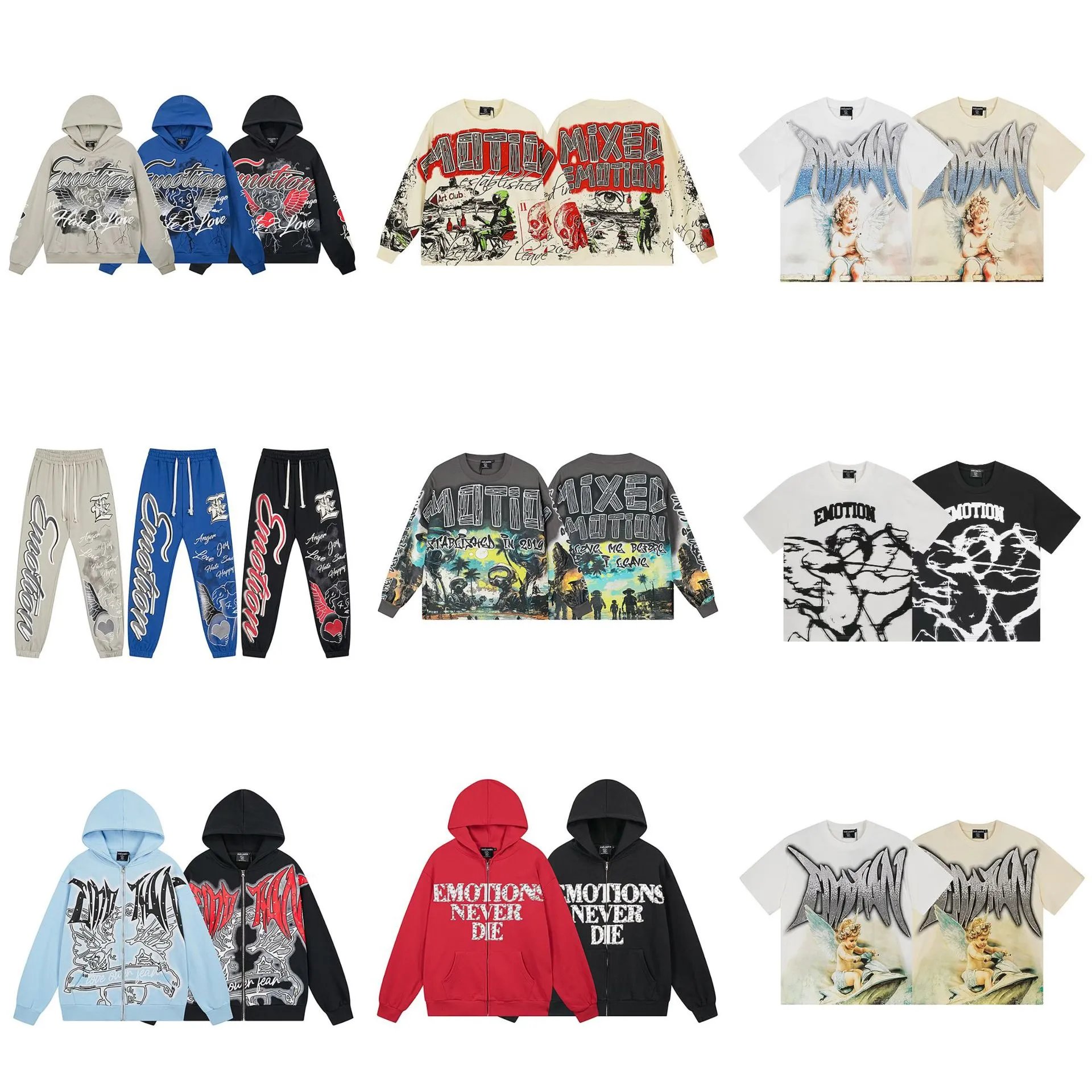 Emotion T-Shirts Graphic Print image 2