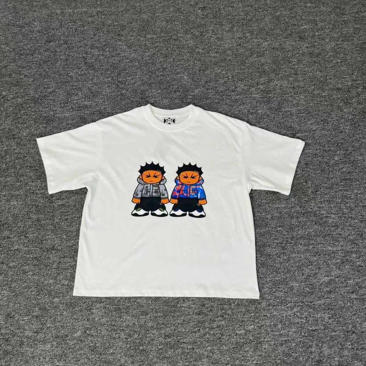 Unbranded T-Shirts Short-Sleeve Graphic T-Shirt — ME-6501 white