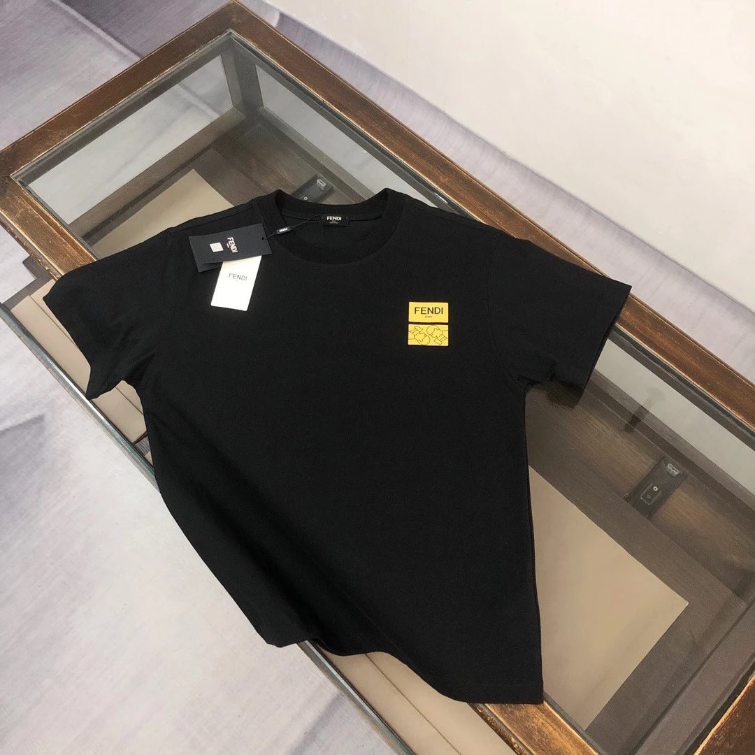Fendi T-Shirts Short-Sleeve Logo Print image 5