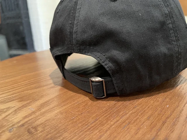 Essentials Hats Distressed Logo Baseball Cap product detail image 3