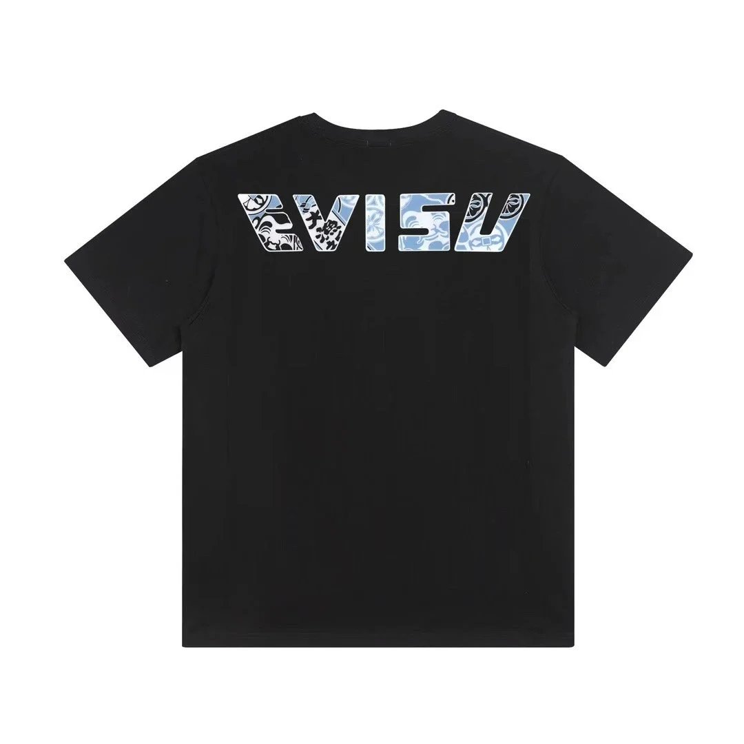 Evisu T-Shirts Short-Sleeve Seagull Logo Print T-Shirt image 10