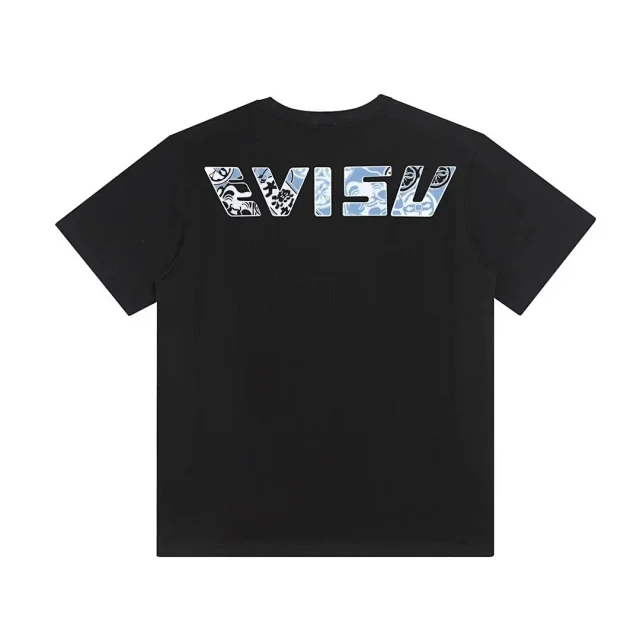 Evisu T-Shirts Short-Sleeve Seagull Logo Print T-Shirt product detail image 10