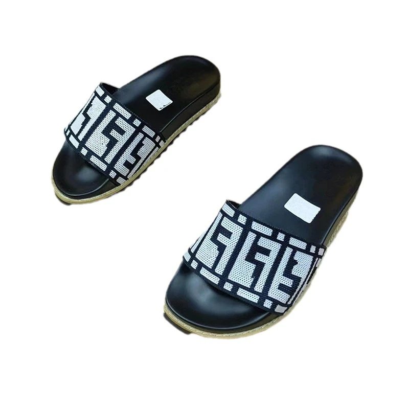 Unbranded Sandals G2S-5 geometric-pattern slide image 5