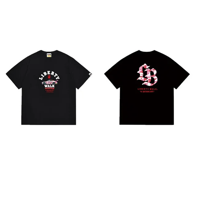 BAPE T-Shirts Graphic Print Crewneck T-Shirt product detail image 4