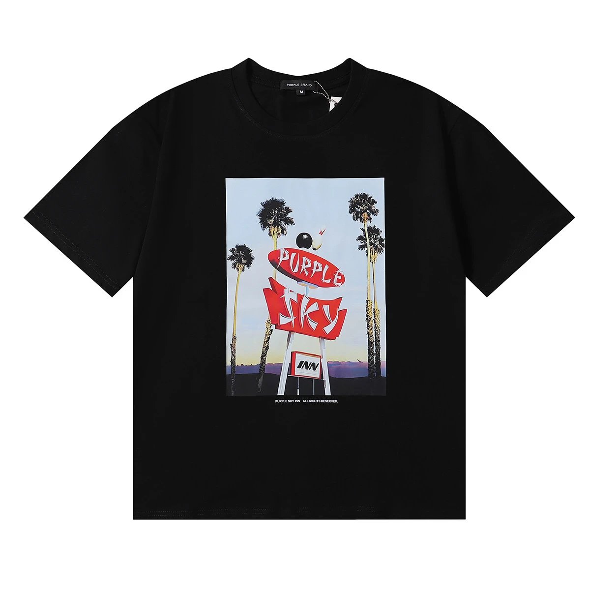 Purple Brand T-Shirts Graphic Print Short-Sleeve T-Shirt — 15