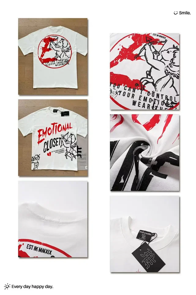 Emotion T-Shirts Graphic Print product detail image 16