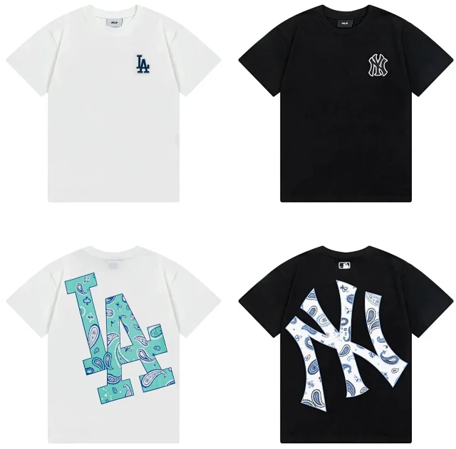 MLB T-Shirts Baseball Team Logo Short-Sleeve T-Shirt product detail image 29