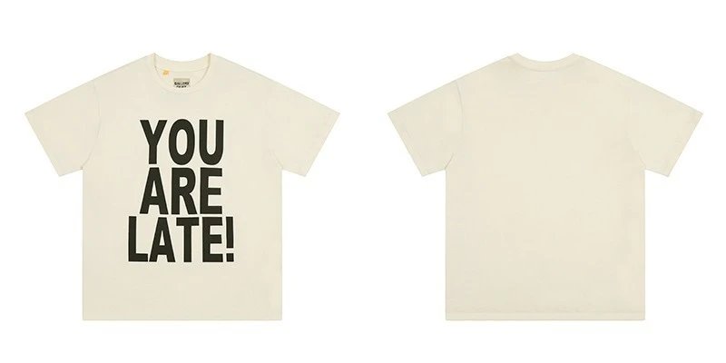 Gallery Dept. T-Shirts Short-Sleeve Graphic Print — D 31 apricot (digital direct spray)