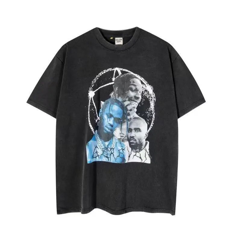 Gallery Dept. T-Shirts Graphic Print Short-Sleeve T-Shirt — 429 black