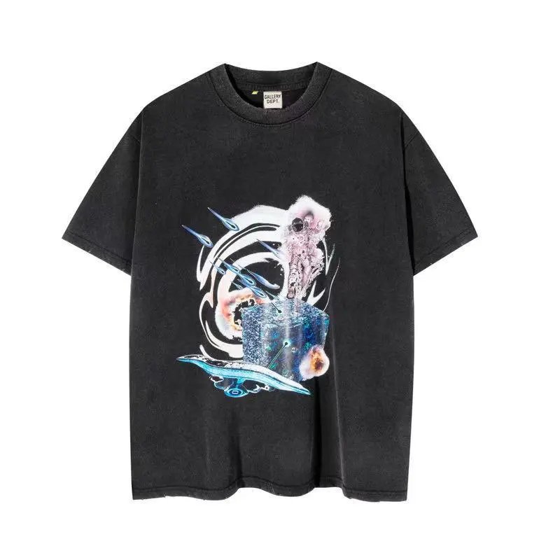 Gallery Dept. T-Shirts Graphic Print Short-Sleeve T-Shirt — 433 black