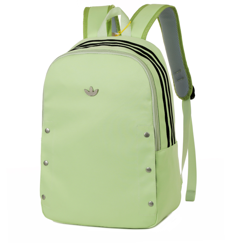 Adidas Backpacks Three-Stripe Trefoil Backpack — 806-3 Green