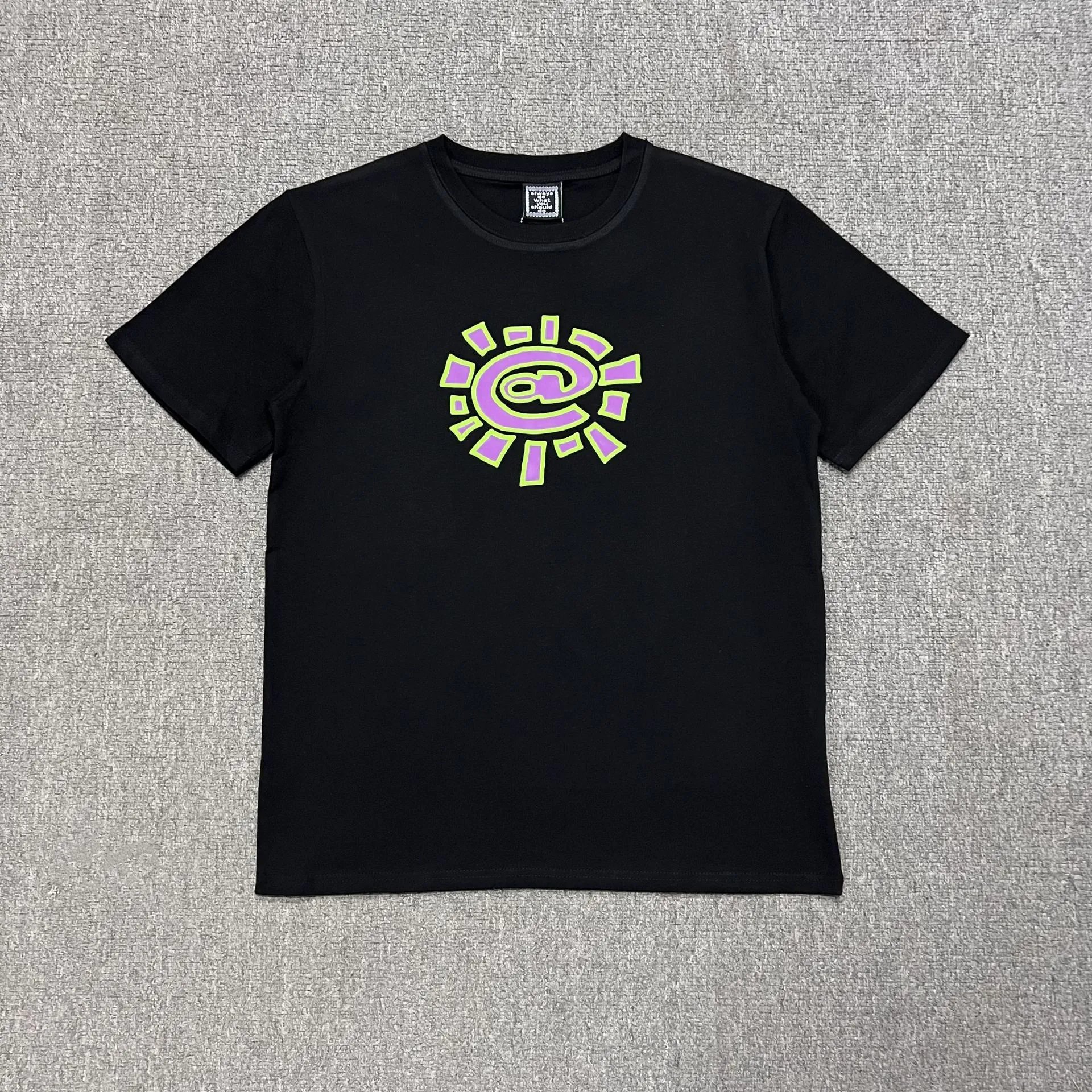 A&D T-Shirts Graphic Print Short-Sleeve T-Shirt — AD04 Black Glaze