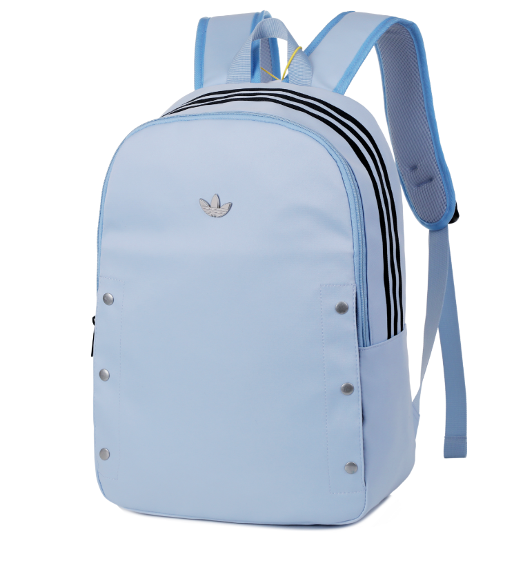 Adidas Backpacks Three-Stripe Trefoil Backpack — 806-5 blue