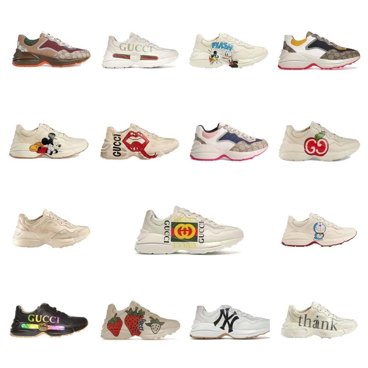 Gucci Rhyton Sneakers