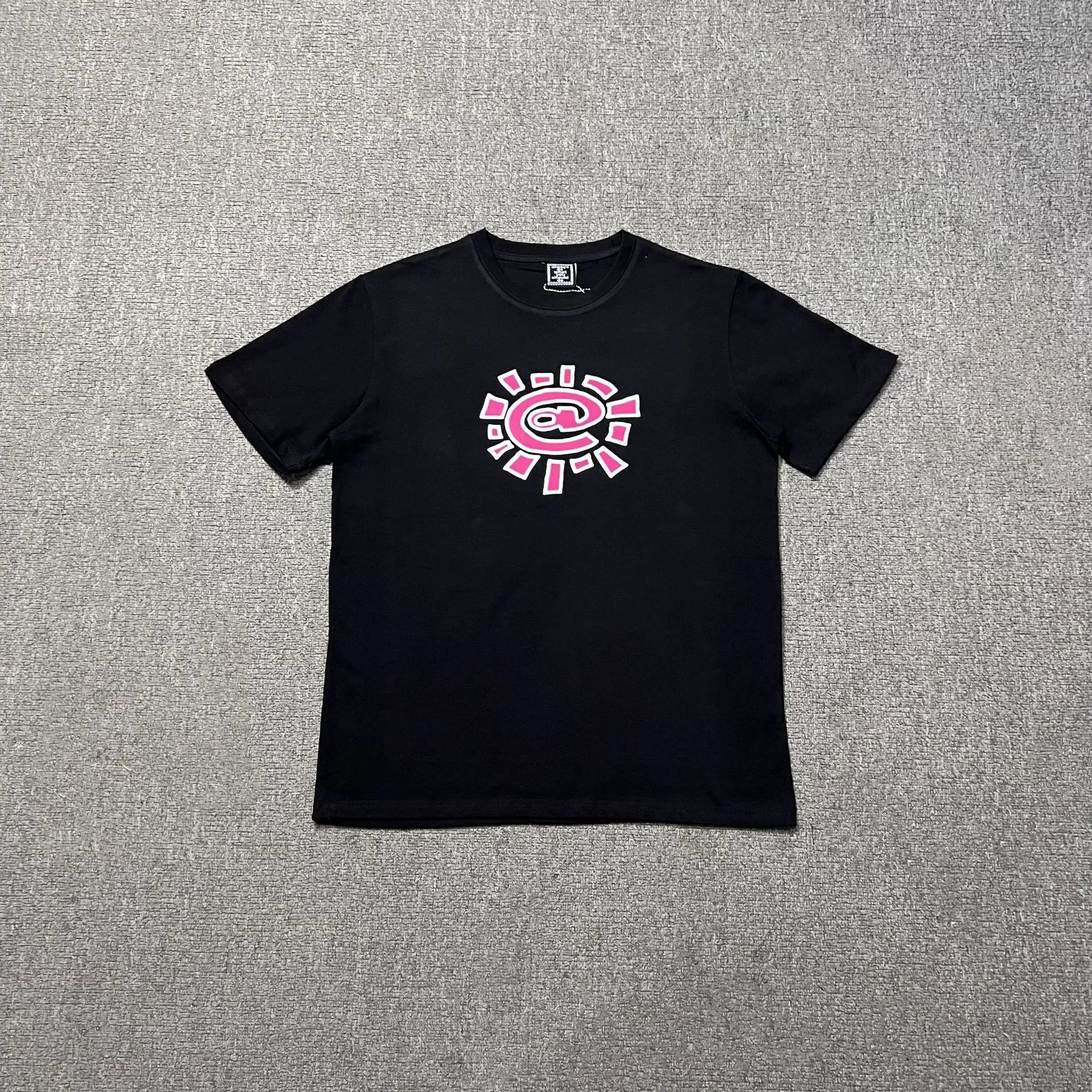 A&D T-Shirts Graphic Print Short-Sleeve T-Shirt — AD04 Black and Red